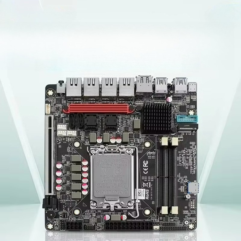Lga 1700 Ddr5 Itx Motherboard - Płyta główna In-tel VPro Q670 NAS,