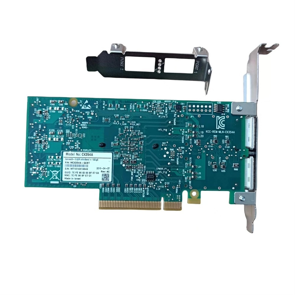 Karta sieciowa Mellanox MCX354 – 10Gb Sfp+ Pcie Network Card Dual Port recenzja i cena