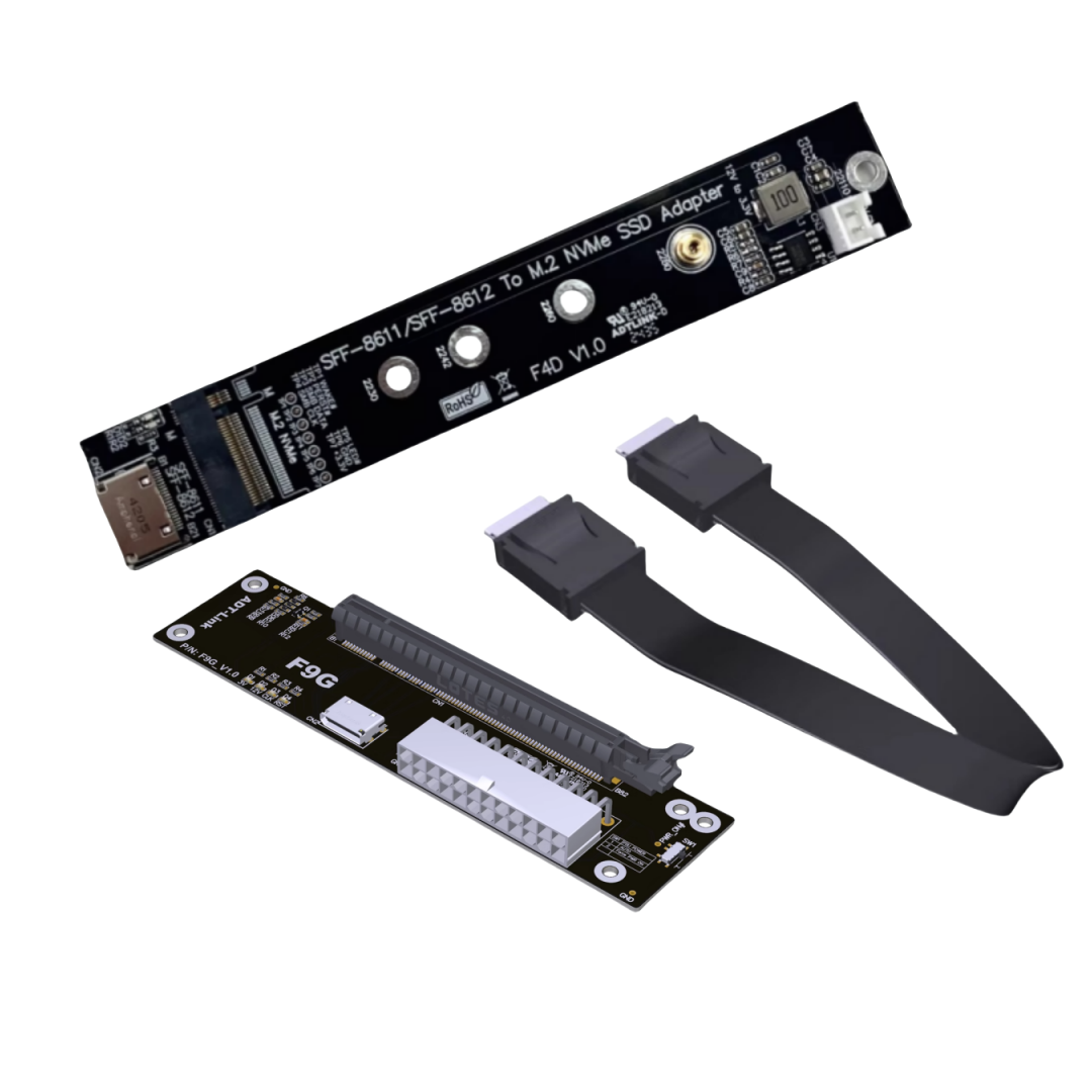 PCIe 4.0 X4 64Gbps OCuLink Zew – External Gpu Dock Pcie 4.0 Oculink recenzja i cena