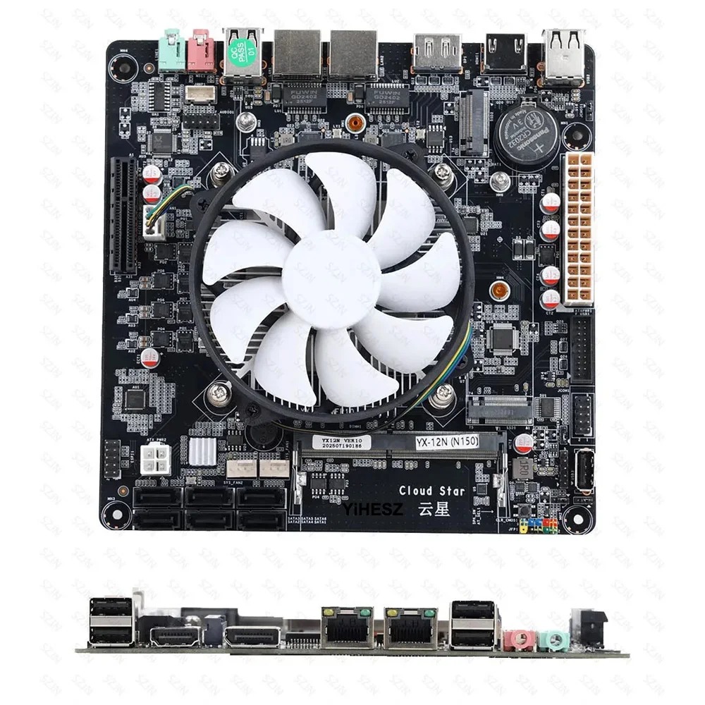 Płyta główna NAS 6-Bay N100/N1 – Nas Motherboard N100 6 Sata recenzja i cena