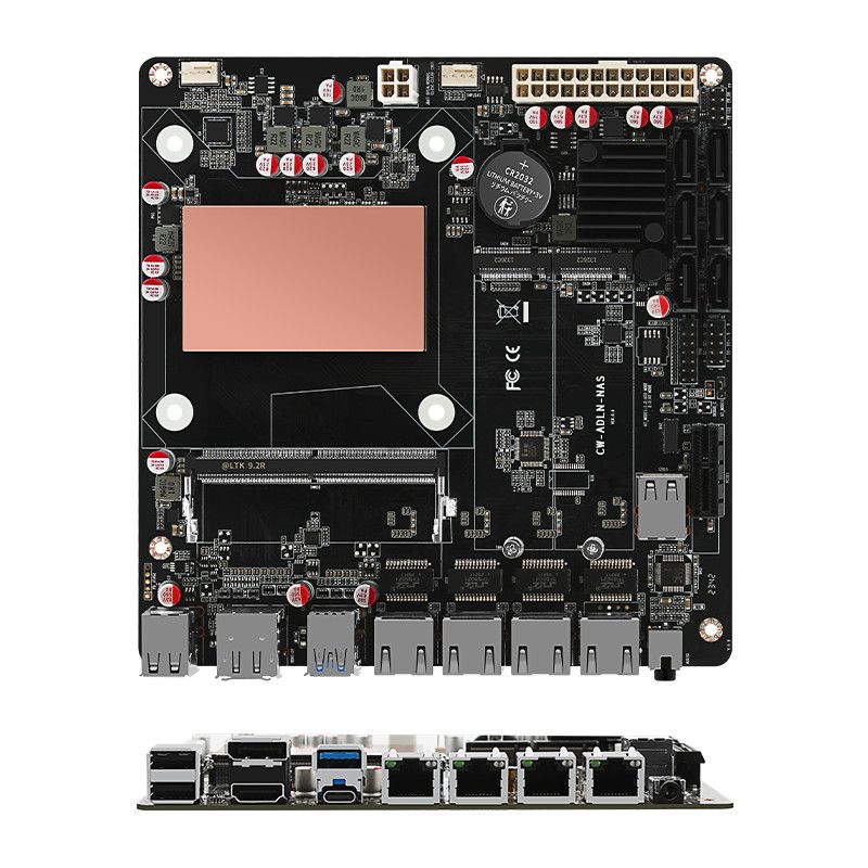 Płyta główna NAS o niskim pobo – Nas Motherboard N100 6 Sata recenzja i cena