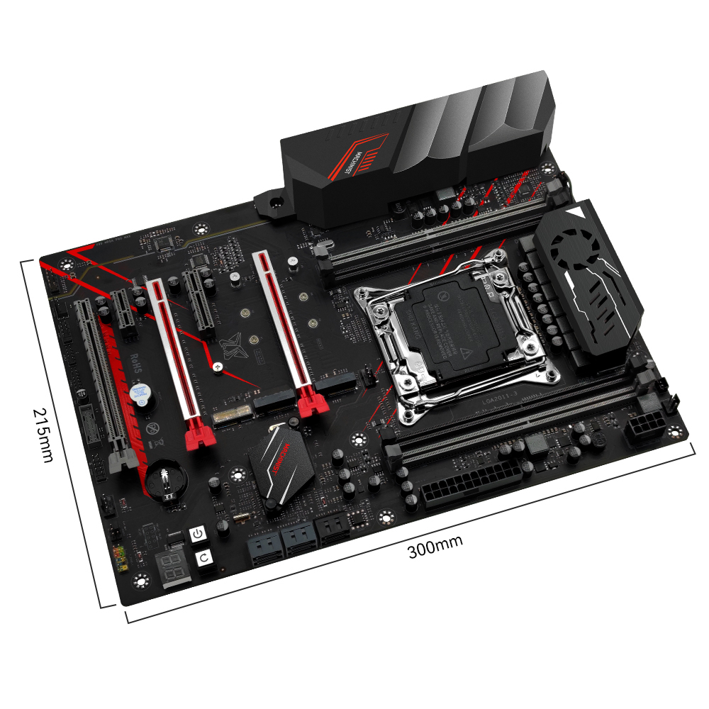 Zestaw płyty głównej MACHINIST – X99 Dual Cpu Motherboard Combo recenzja i cena