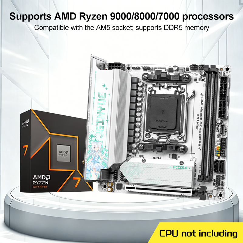 Płyta główna JGINYUE B850I SNO – B650 Itx Motherboard Wifi recenzja i cena