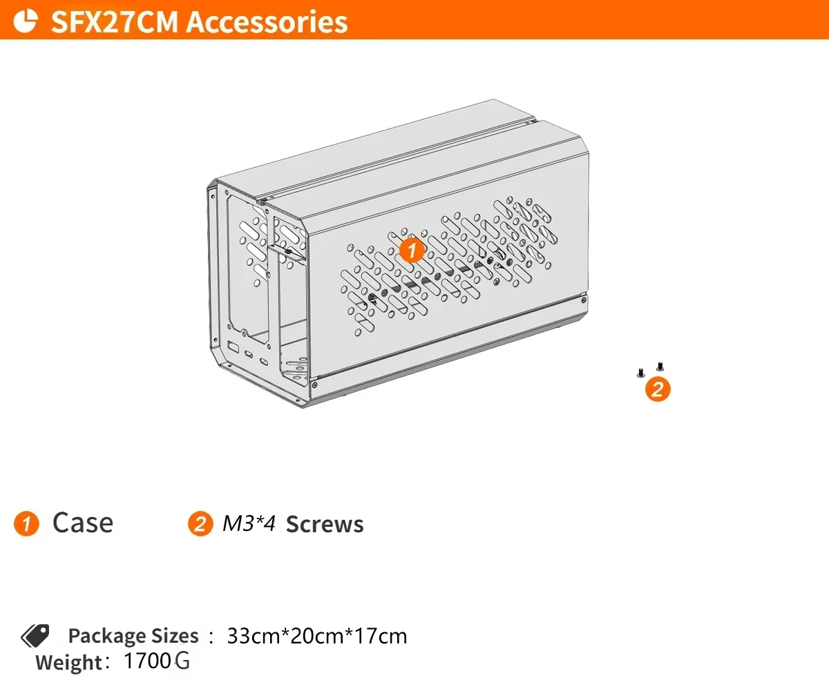 Metalowa obudowa/rama dla TH3P – External Gpu Dock Pcie 4.0 Oculink recenzja i cena