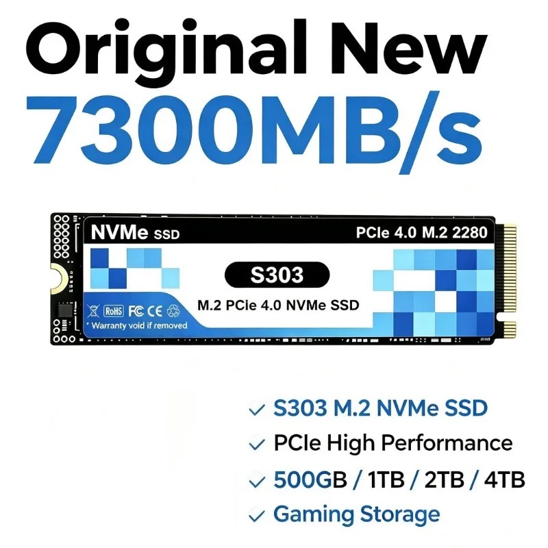 S303 500GB-4TB Gamingowy dysk  – M.2 Nvme 4Tb Pcie 4.0 Ssd recenzja i cena