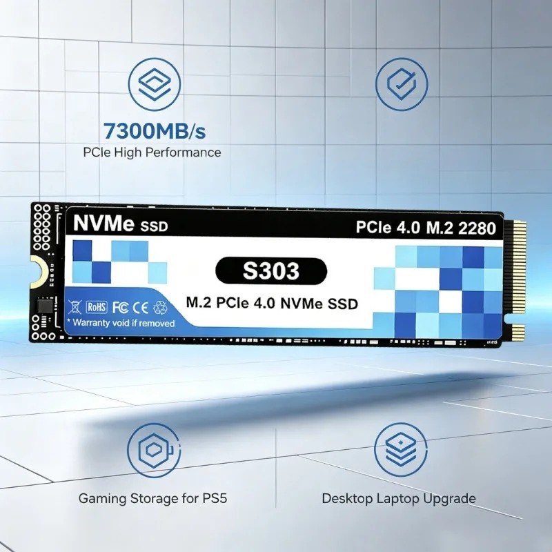 S303 500GB-4TB Gamingowy dysk  – M.2 Nvme 4Tb Pcie 4.0 Ssd recenzja i cena