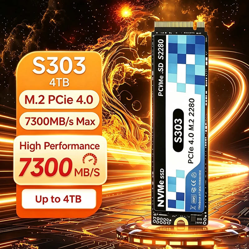 Nowy oryginalny dysk SSD S303  – M.2 Nvme 4Tb Pcie 4.0 Ssd recenzja i cena