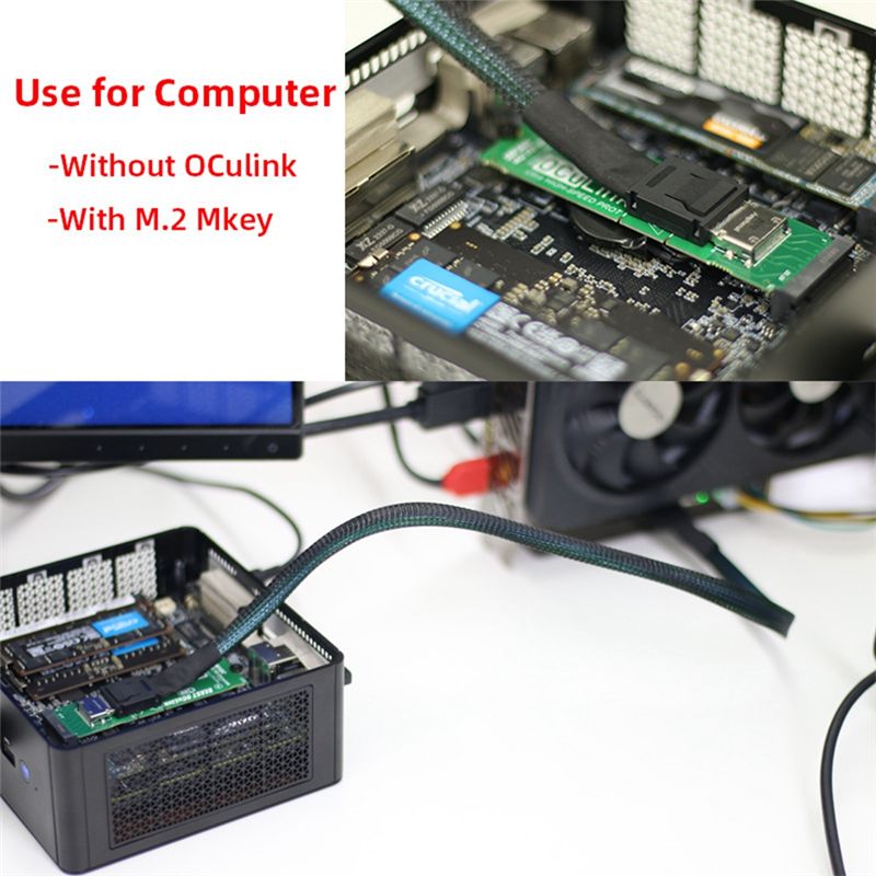 Adapter AY14 - M.2 MKEY do OCU – External Gpu Dock Pcie 4.0 Oculink recenzja i cena