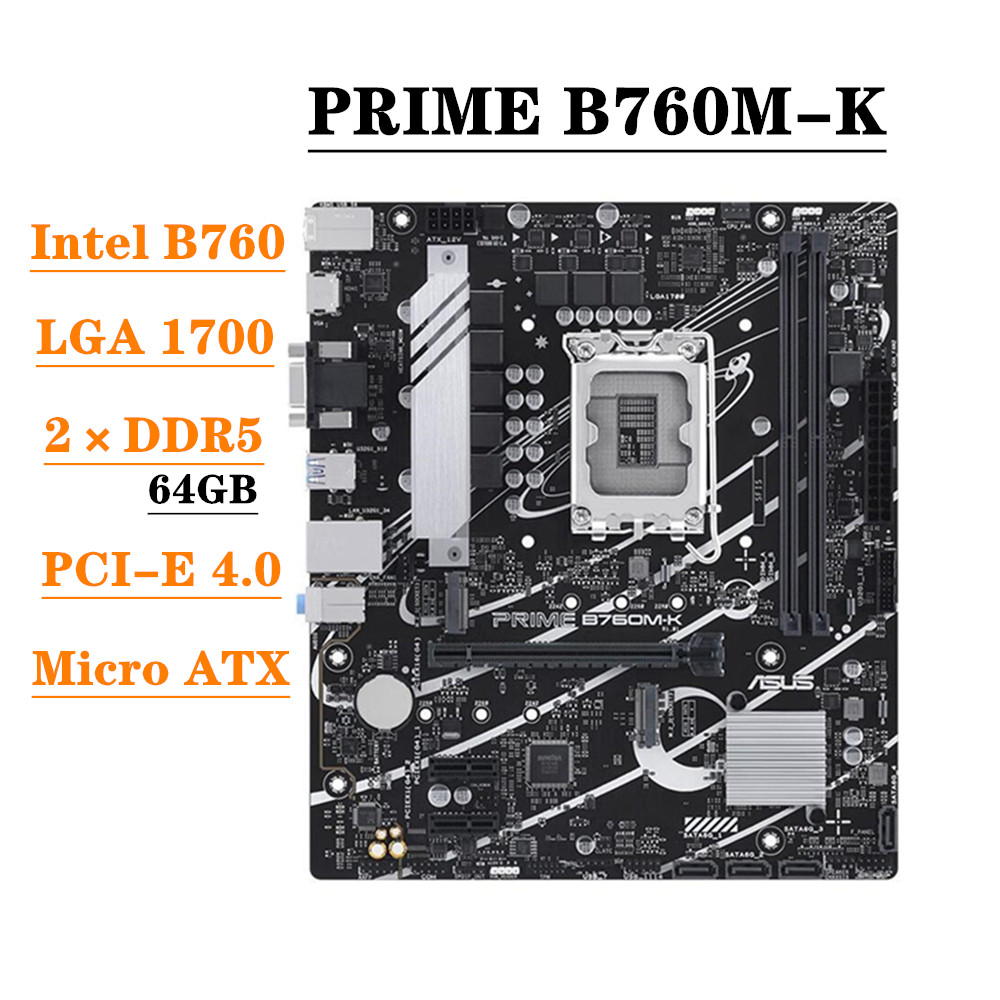 Płyta główna ASUS PRIME B760M- – Lga 1700 Ddr5 Itx Motherboard recenzja i cena
