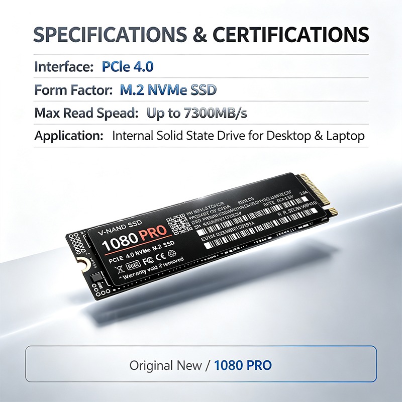 Oryginalny dysk SSD 1080PRO PC – M.2 Nvme 4Tb Pcie 4.0 Ssd recenzja i cena