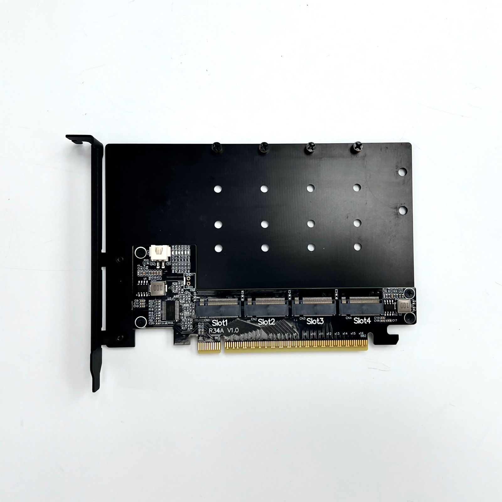 Adapter PCIe 5.0 x16 na Quad M – Quad M.2 Nvme Pcie Bifurcation Card recenzja i cena