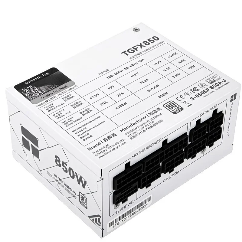 Zasilacz Full Module Gold SFX  – Sfx Power Supply 850W Gold recenzja i cena