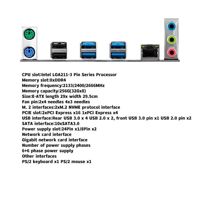 Płyta główna X99 Dual CPU LGA  – X99 Dual Cpu Motherboard Combo recenzja i cena