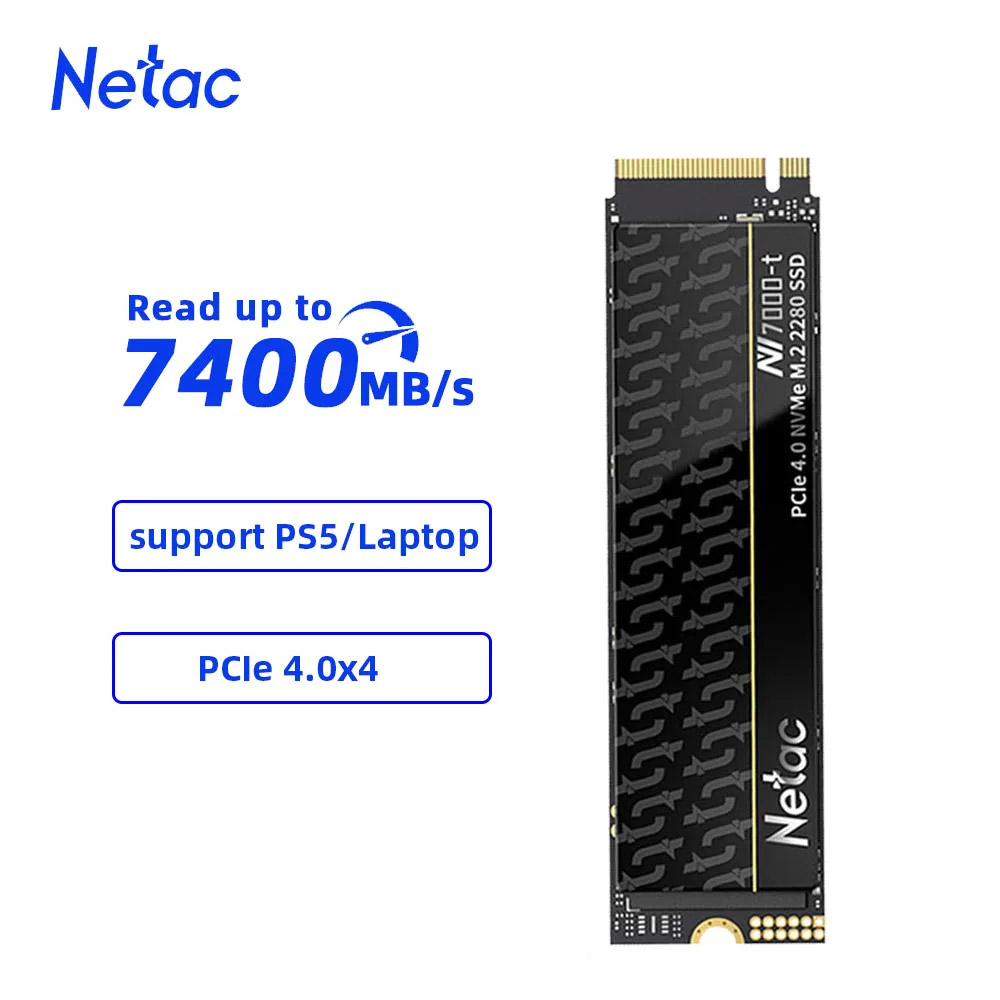 Netac SSD 1TB 2TB SSD NVMe M2  – M.2 Nvme 4Tb Pcie 4.0 Ssd recenzja i cena