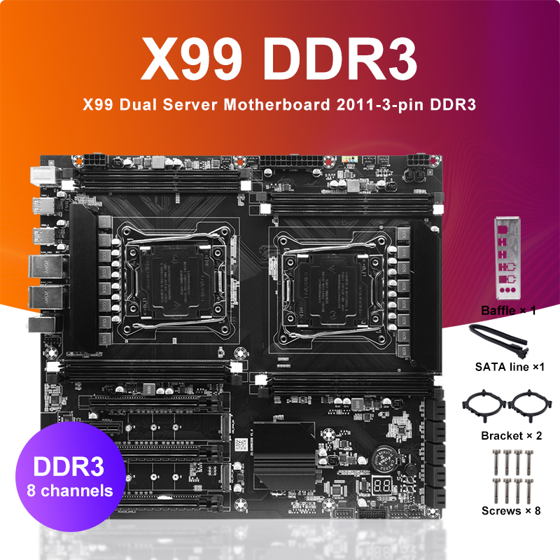 X99 Podwójne gniazdo procesora – X99 Dual Cpu Motherboard Combo recenzja i cena